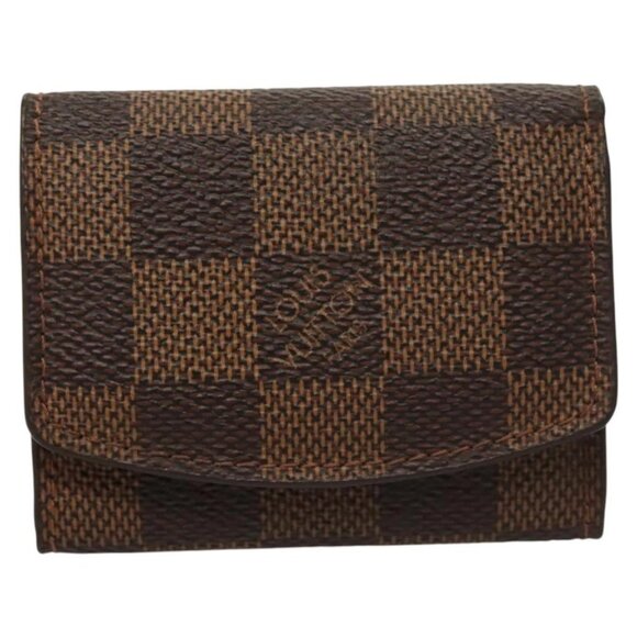 LOUIS VUITTON Damier Ebene Cuff Case M64681 LV Auth - Picture 1 of 16